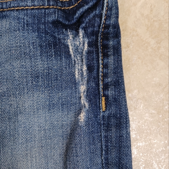 BKE Denim Culture Stretch Flare Leg Jeans Size 29x33.5 Casual Distressed - Picture 6 of 12